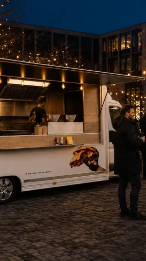 Firmenweihnachtsfeier mit dem Was Willst’n Foodtruck