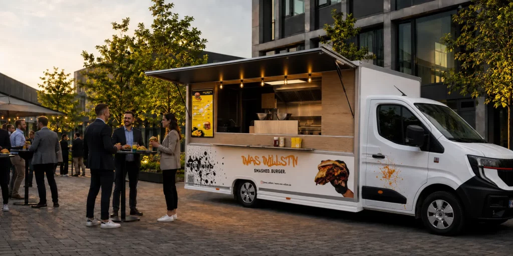 Was Willst’n Foodtruck-Catering bei einem Firmenevent in Rhein-Main